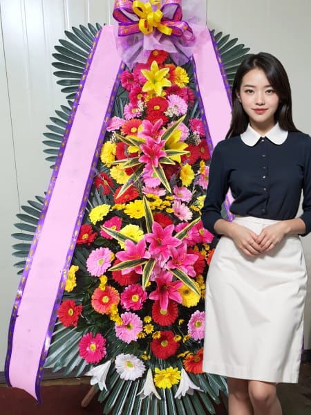 그랜드하우스 3단화환 기본형