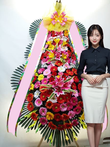 그랜드하우스 3단화환 고급형